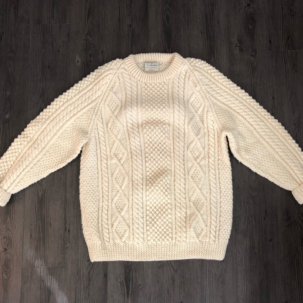 Irish wool sweater